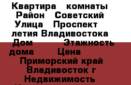 Квартира 2 комнаты › Район ­ Советский › Улица ­ Проспект 100-летия Владивостока › Дом ­ 153 › Этажность дома ­ 9 › Цена ­ 18 000 - Приморский край, Владивосток г. Недвижимость » Квартиры аренда   . Приморский край,Владивосток г.